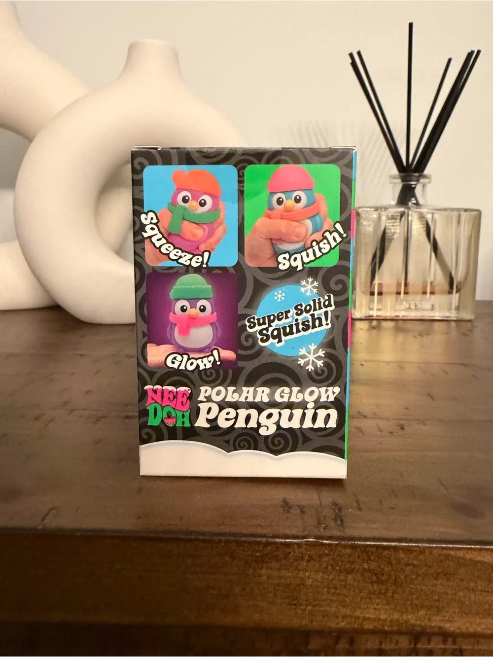 Nee Doh Polar Glow Penguin
